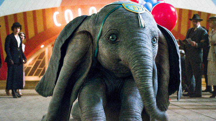 Dumbo-elokuva 2019