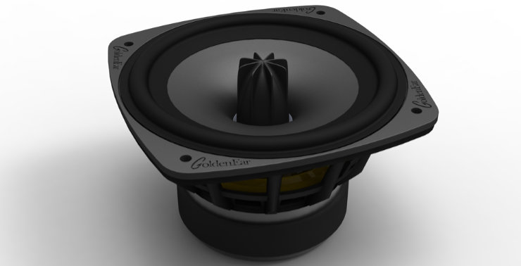 golden ear triton one r keskiaanielementti