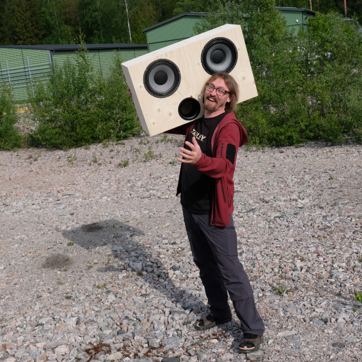 kaiutinrakennusohje bigbadaboom toni