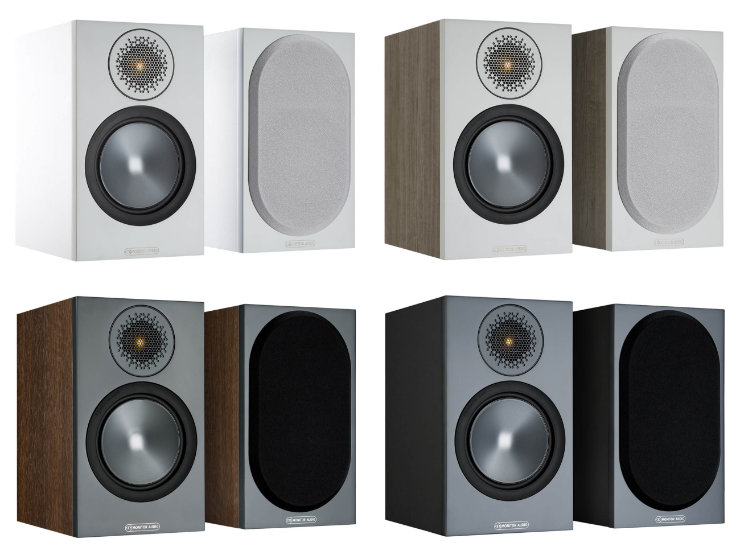 monitor audio bronze 50 varit valkoinen urban grey pahkina musta